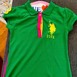 U.S. Polo Association size 6X cute casual dress